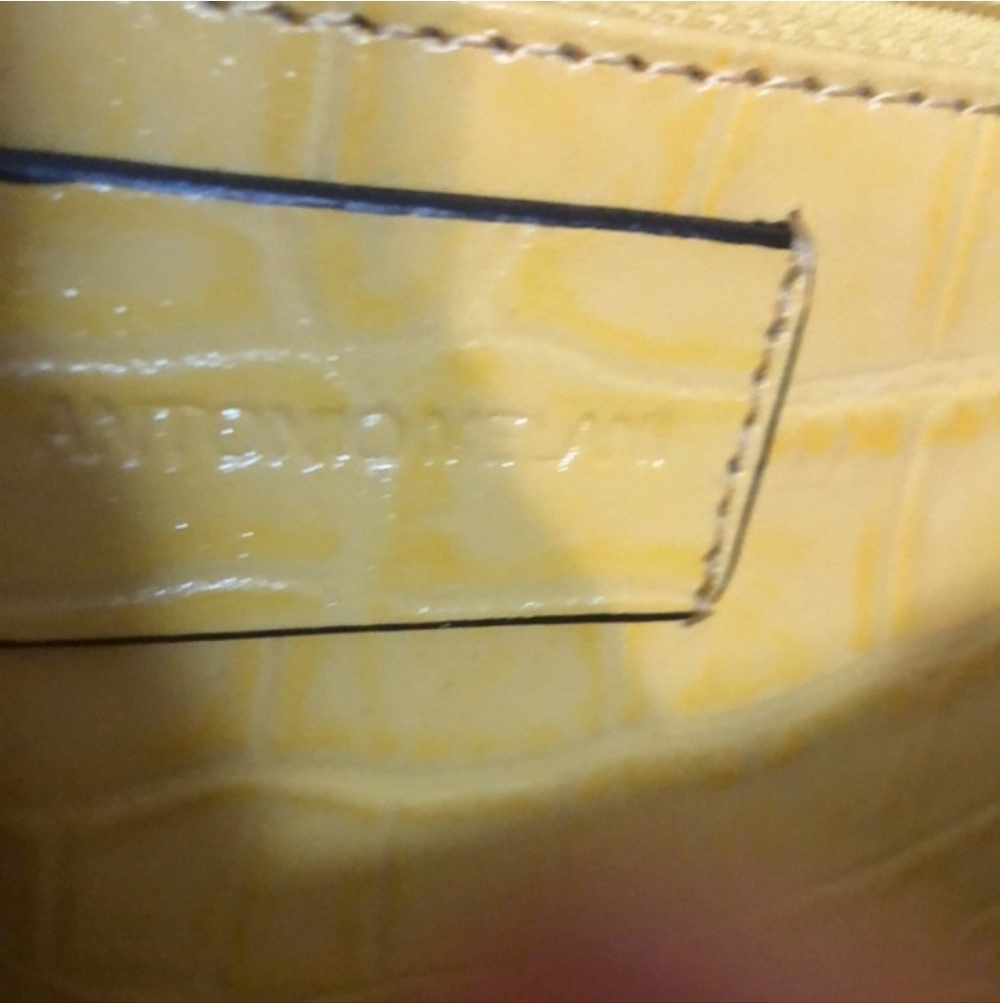 Antonio Melani Croc Embossed Tote Bag - Picture 8 of 11